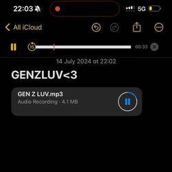 Слушать альбом - gen z luv