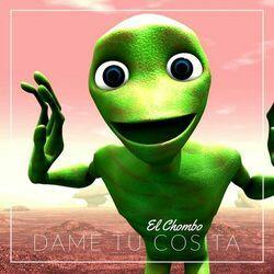 Dancing Green Alien